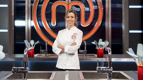 Marta Sanahuja, en las cocinas de &laquo;MasterChef&raquo;