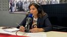 La alcaldesa, In�s Rey, en Radio Voz.