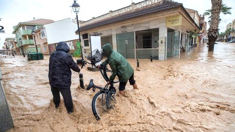 Los Alc�zares y San Javier registraron precipitaciones de m�s de 110 litros por metro cuadrado