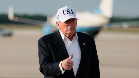 El presidente de Estados Unidos, Donald Trump
