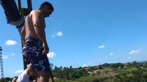 Fallece haciendo puenting por un mal c�lculo en la longitud de la cuerda