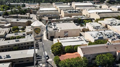 Vista de los estudios de Warner Bros en Los �ngeles.