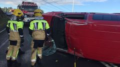 Accidente en el Quinto Pino