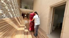 Este fin de semana se realizaron los trabajos de equipamiento de las instalaciones del centro de salud