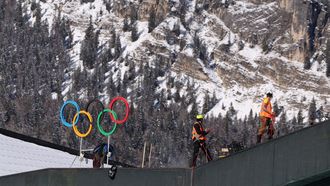 Vista general del escenario donde se disputar&aacute; las competiciones de curling en los Juegos Ol&iacute;mpicos de Invierno