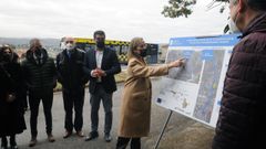 Ethel V�zquez present� los proyectos de las sendas de Montealegre y Valdorregueiro.