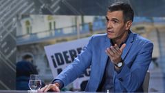 Pedro S&aacute;nchez, durante su entrevista en el programa ?El Intermedio?.