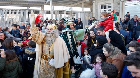 Cabalgata de Reyes, en Santiago de Compostela