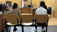 Dos de los acusados estuvieron en la sala de vistas y los otros dos comparecieron desde la c�rcel.