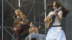 Carlos Ares, en una actuacin en el Festival Noroeste, en A Corua