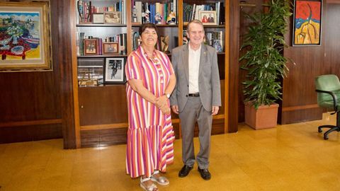 Carmen Garc�a Mateo y Abel Caballero