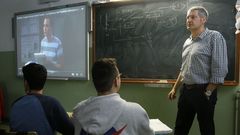 Sheldon Cooper es el alma de la serie. Un personaje odiado y amado a partes iguales. En la imagen, Jes�s Fidalgo utiliza una secuencia protagonizada por Cooper en la que habla sobre la Gravedad Cu�ntica y la Teor�a de Cuerdas.