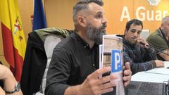 Anxo Baz, portavoz municipal del BNG en A Guarda.