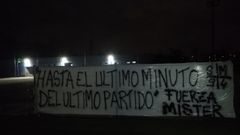 Pancarta de Symmachiarii en El Requex�n