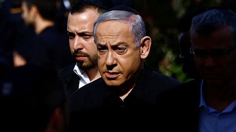 El primer ministro israel�, Benjamin Netanyahu.