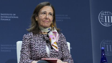 Ana Bot�n, presidenta del Consejo de Administraci�n del grupo Santander