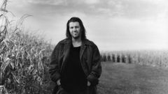 David Foster Wallace, retratado en octubre del 2001. 