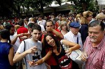 El Paseo da Calzada se convierte cada a�o en el epicentro de la fiesta cambadesa. 
