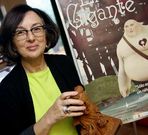 Chelo Loureiro, nas oficinas da produtora Abano.