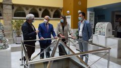 Jos� Tom� visit� el balneario de Lugo que junto al de Pambre y al de Pant�n participan en la iniciativa provincial