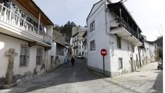 Barrio de Xunqueira, en febrero de 2020