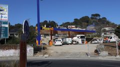 Las obras de la nueva gasolinera terminaron la semana pasada.