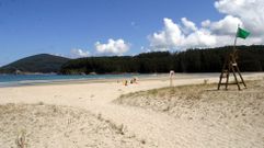 La playa de Vilarrube, en una foto de archivo.