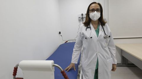 Bel�n Hermida, responsable de calidad del servicio de Urgencias del Hospital Universitario A Coru�a (Chuac)