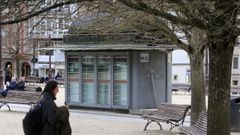 El kiosko de la Praza Maior