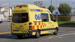 Una ambulancia del 061 en una imagen de archivo