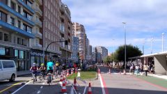 El Muro de San Lorenzo, durante las obras 