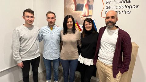 Junta Directiva del Colegio Oficial de Podólogos de Asturiras