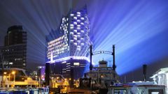 Inauguraci�n de la Filarm�nica del Elba, en Hamburgo