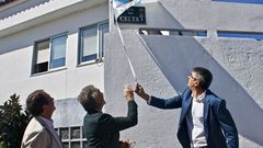 Inauguraci�n de la calle del Celta en A Guarda