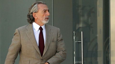 Francisco Correa, durante un receso