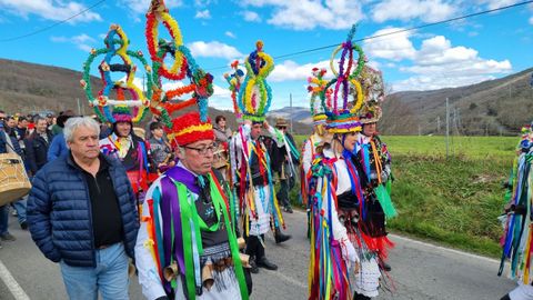 As foi o desfile de boteiros e fulins en Vilario de Conso