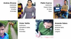 Trabajadores aut�nomos de menos de 25 a�os