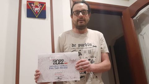 Fernando Arg�elles, BanksyAstur, con la nueva edici�n de su calendario solidario