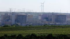 Central nuclear de Cernavoda en Ruman�a, que ha tenido que reducir su producci�n este mes por la sequ�a en los r�os de Europa Central.