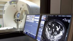 Instalaciones del servicio de radiolog�a en el Hospital P�blico de Monforte