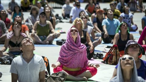 D�a Internacional del Yoya en Kazakhstan.