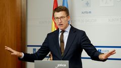 N��ez Feij�o asegura que el PP permitir�a gobernar a S�nchez si rompe con UP y rechaza a ERC