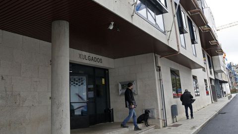 Imagen de archivo de los juzgados de Ribeira.