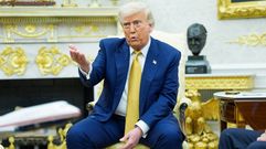 El presidente de Estados Unidos, Donald Trump