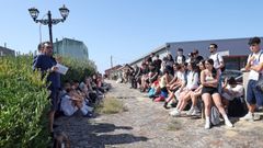 Los alumnos del IES A Cachada participaron en el proyecto internacional Paseo de Jane analizando el urbanismo de O Cabo da Cruz