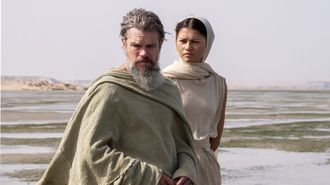 Matt Damon y Zendaya (en la imagen), dos de los actores que protagonizan �La Odisea�, del director Christopher Nolan