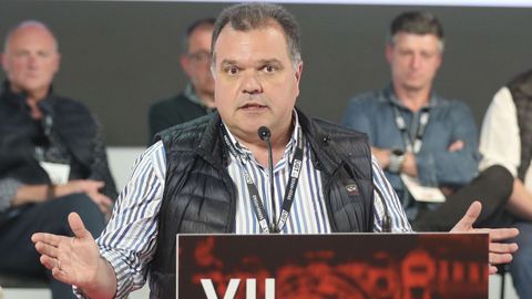 El secretario general del sindicato SOMA-FITAG-UGT, José Luis Alperi
