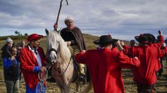 Martes de carnaval 2025. O Rei do entroido de Covelo (Mel�n).