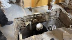 Imagen del viejo pozo en el que estaba el cad�ver del empresario Jes�s Tavira, remitida por la Polic�a Nacional.