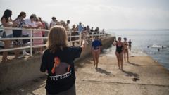 Homenaxe a Olegario Sampedro nas festas da Ameixida